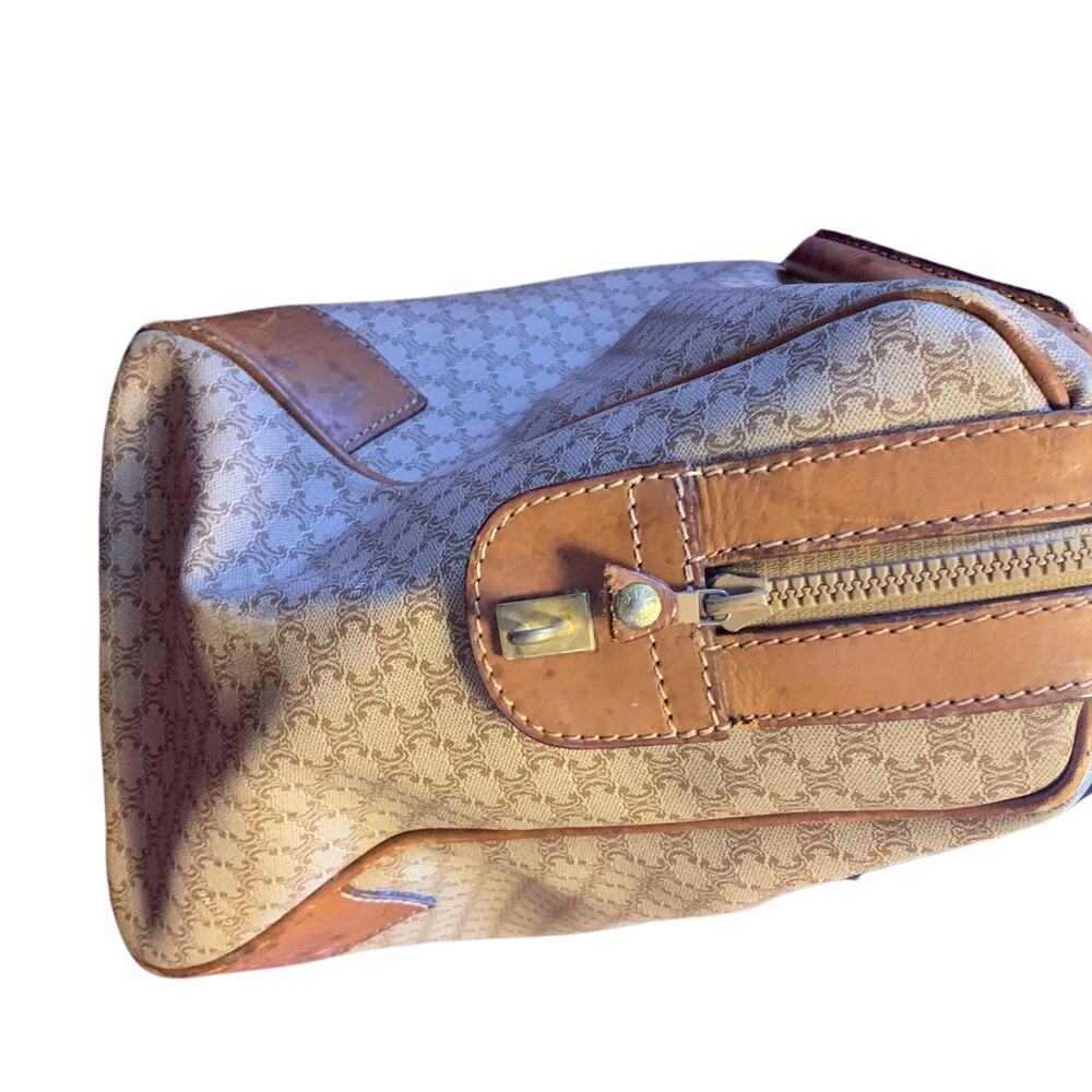 CELINE Triumph Monogram Canvas Boston Bag - Picture 4 of 12